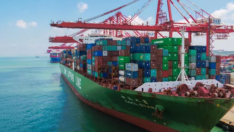 ပထမနှစ်ဝက်တွင် တရုတ်၏ port box ပမာဏသည် 4.8% မှ 150 TEU သန်းအထိ တိုးလာသည်။