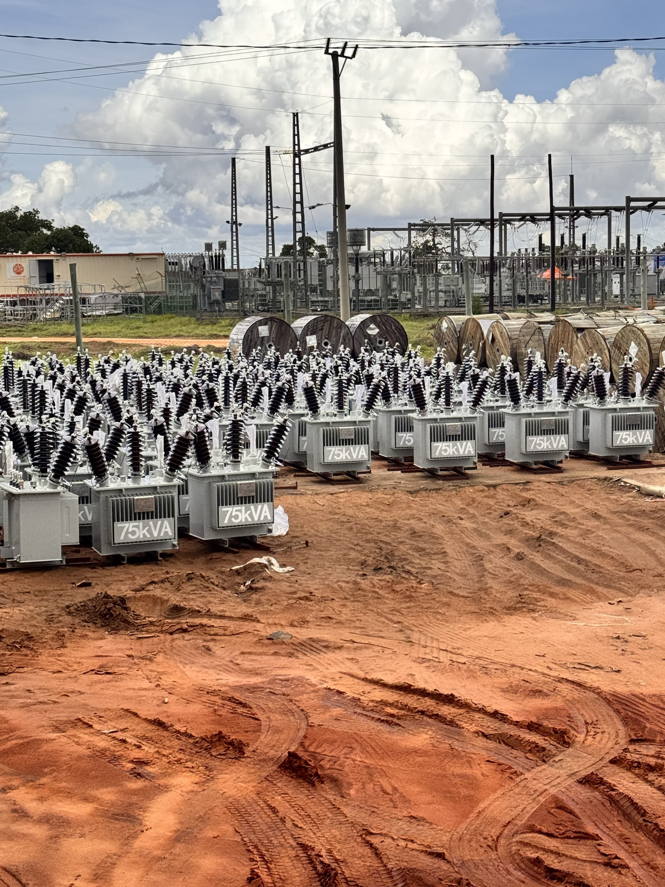 Ethiopian power grid site